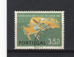 PORTUGAL - Y&T N° 1019° - Port De Lisbonne - Oblitérés