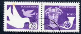 Romana - Roemenië - C14/53 - 1982 - (°)used - Michel 125 - Mercurius & Postoorn & Postduiven - Port Dû (Taxe)