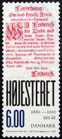 Denmark  2011    Supreme Court 350 Year Anniversary   MiNr.1636    (O)   ( Lot  B 2108 ) - Used Stamps