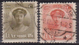 Grande Duchesse Charlotte - LUXEMBOURG - Série Courante - N° 151-155 - 1924 - Used Stamps