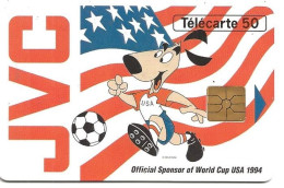 Telecarte F 435A JVC World Cup 50 Unités Neuve Luxe GEM - 1993