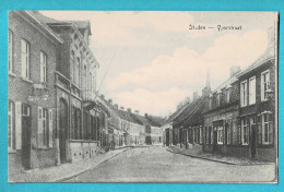 * Staden (West Vlaanderen) * Yperstraat, Ieperstraat, Rue D'Ypres, Café, Unique, Old, Straatzicht - Staden