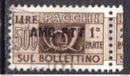 Triest Used Stamp, Only The Left Side Of The Pair - Gebraucht