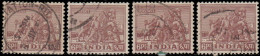 Inde 1949. ~ YT 8 (par 4) - Cheval Konarak - Used Stamps