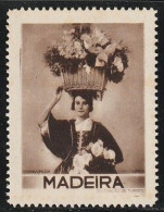 Vignette, Portugal - Vinheta Turística. Madeira -|- MNH - 3,6x4,8 Cm. (See 2nd Image) - Emisiones Locales