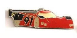 L194 Pin's VOITURE LE MANS MERCEDES Ou PORSCHE Ou FERRARI N°91 ? Achat Immédiat - Porsche