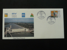 Lettre Commemorative Usine Hydraulique Henri Poincaré Compagnie Nationale Du Rhone Chateauneuf 26 Drome 1997 - Eau