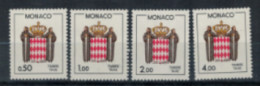 Monaco - Taxe - "Ecusson Stylé" - Série Neuve 2** N° 83 à 86 De 1986 - Impuesto