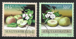 Hungary 2011. Scott #4200-1 (U) Fruits And Blossoms  *Complete Set* - Usado