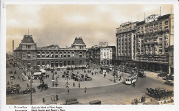 Bruxelles La Gare Du Nord   -pas Envoyé - Spoorwegen, Stations