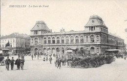 Bruxelles La Gare Du Nord   -pas Envoyé - Cercanías, Ferrocarril