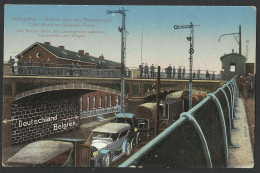 Herbesthal Brücke ü.Eisenbahnstrecke  - Landesgrenze Deutschland Und Belgie - Old Postcard  (see Sales Conditions) 09443 - Lontzen