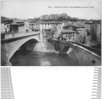 63 OLLIERGUES. Les Deux Ponts 1909 - Olliergues