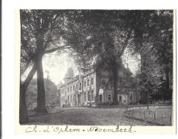 Belgique  -   Wesembeek - Chateau D'ophem -  Comte  De Hemricout  De Grunne - Invitation Charleroi - Wezembeek Oppem - Wezembeek-Oppem