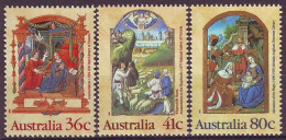 AUSTRALIA 1177-1179,unused,Christmas 1989 - Neufs