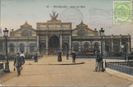 Bruxelles Gare Du Midi  -envoyé - Spoorwegen, Stations