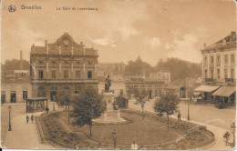 Bruxelles Gare Du Luxembourg 5-6-1907 - Chemins De Fer, Gares