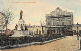 Bruxelles Gare Du Luxembourg  Envoyé - Chemins De Fer, Gares