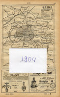 ANNUAIRE - 92 - Département Hauts-de-Seine GENNEVILLIERS Années 1904+1907+1914+1929+1938+1947+1954+1972 édition D-Bottin - Telefonbücher
