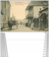 65 LABARTHE-DE-NESTE. Attelage Route Nationale 1912. Rare Timbrée, Oblitérée Mais Vierge - La Barthe De Neste