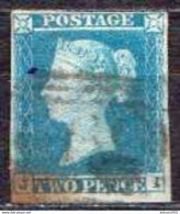 Great Britain Used Stamp, Very Shifted Perforation - Oblitérés