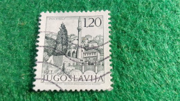 YOGUSLAVYA --1980-89     1.20  DİN       USED - Used Stamps