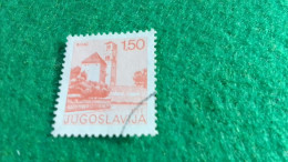 YOGUSLAVYA --1980-89     1.50  DİN       USED - Used Stamps