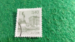 YOGUSLAVYA --1980-89     3.40  DİN       USED - Used Stamps