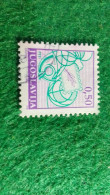 YOGUSLAVYA --1980-89     0.50 DİN       USED - Used Stamps