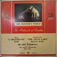 Bizet -  "L'Arlesienne" Suite  /Tchaikovsky -  "Swan Lake" Ballet Suite -  Sir John Barbirolli, Hallé Orchestra – 25 Cms - Formati Speciali