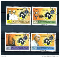 A19865)Vatikan 779 - 782 Gest. - Used Stamps