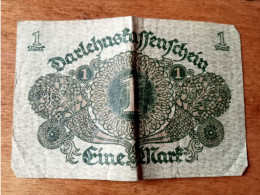 Billet De 1 Mark De 1920 - Collezioni