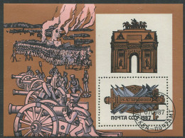 Russia:USSR:Soviet Union:Used Block 175 Years From Borodino Battle, 1987 - Used Stamps