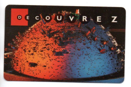 Découvrez La Géode Cité Des Sciences Carte Ticket France Card (J 999) - Other & Unclassified