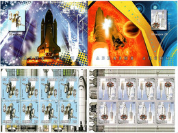 Abkhazia . EUROPA CEPT 2009. Astronomy (Space Rockets). Booklet. - 2009