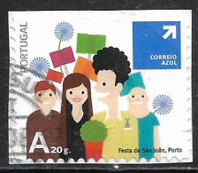 Portugal – 2011 Popular Festivals A Used Stamp On Paper - Oblitérés