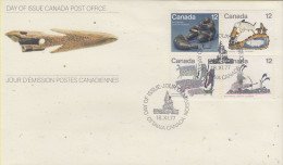 Canada 1977 Inuit Art 4v  FDC (CN181C) - 1971-1980