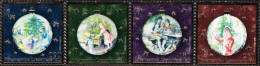 Liechtenstein - 2023 - Christmas - Mint Stamp Set With Hot Foil Intaglio Printing - Unused Stamps