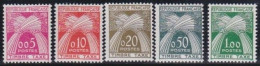 France    .  Y&T   .     Taxe  90/94       .   **      .    Neuf Avec Gomme Et SANS Charnière - 1960-.... Nuevos