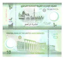 UNITED ARAB EMIRATES 10 DIRHAMS 2023  P-37 UNC - Emirats Arabes Unis