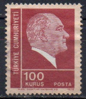 TURQUIE N° 2041 O Y&T 1972 Portrait D'Atatürk - Oblitérés