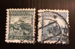 Tchécoslovaquie 1929 -1931 Castles - Used Stamps