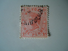 VICTORIA USED QUEEN  WITH    POSTMARK - Other & Unclassified