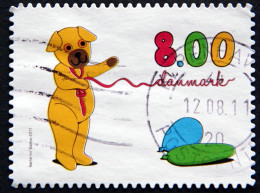 Denmark 2011   Children TV  MiNr.1659C.  (O)  ( Lot D 1485 )Teddy Bear - Used Stamps