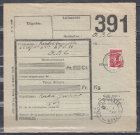 Vrachtbrief Met Sterstempel SOY (LUXEMBOURG) - Dokumente & Fragmente