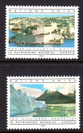 UNITED NATIONS GENEVA - 1984 WORLD HERITAGE UNESCO SET (2V) FINE MNH ** SG G124-G125 - Neufs