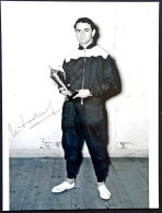 BAROUH Marcel - Autographe Sur Photo 15x20 - Champion France 1958 1960 1961 1962 - Tennis Table - MT - Table Tennis