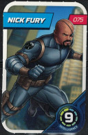 Carte E. Leclerc 2023 Marvel Défie Tes Héros Nick Fury 075 - Otros & Sin Clasificación