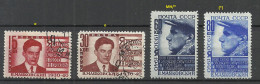 RUSSLAND RUSSIA 1940 Michel 745 - 748 Majakovski, Mint & Used - Sonstige & Ohne Zuordnung