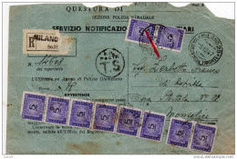 1947  LETTERA CON ANNULLO MILANO 29 - Postage Due